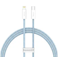 Cables - USB-C cable for Lightning Baseus Dynamic Series, 20W, 1m (blue) CALD000003 - quick order from manufacturerCables - USB-C cable for Lightning Baseus Dynamic Series, 20W, 1m (blue) CALD000003 - quick order from manufacturer