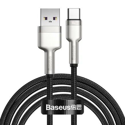 USB cable for USB-C Baseus Cafule, 66W, 2m (black) CAKF000201
