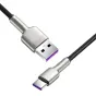 Кабели - USB cable for USB-C Baseus Cafule, 66W, 2m (black) CAKF000201 - быстрый заказ от производителя