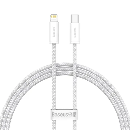 Baseus Dynamic USB-C cable for Lightning, 23W, 1m (white) CALD000002