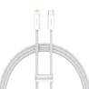 Кабели - Baseus Dynamic USB-C cable for Lightning, 23W, 1m (white) CALD000002 - быстрый заказ от производителяКабели - Baseus Dynamic USB-C cable for Lightning, 23W, 1m (white) CALD000002 - быстрый заказ от производителя