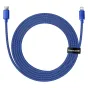 Кабели - Baseus Crystal Shine cable USB-C to Lightning, 20W, PD, 2m (blue) CAJY000303 - быстрый заказ от производителя
