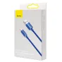 Kabeļi - Baseus Crystal Shine cable USB to Lightning, 2.4A, 1.2m (blue) CAJY000003 - быстрый заказ от производителя
