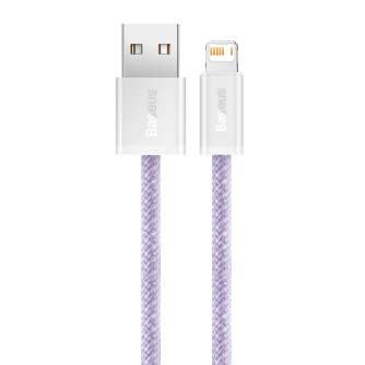 Cables - Baseus Dynamic cable USB to Lightning, 2.4A, 2m (Purple) CALD000505 - quick order from manufacturer