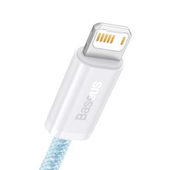 Kabeļi - Baseus Dynamic cable USB to Lightning, 2.4A, 2m (blue) CALD000503 - ātri pasūtīt no ražotāja