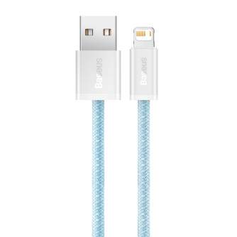 Kabeļi - Baseus Dynamic cable USB to Lightning, 2.4A, 2m (blue) CALD000503 - ātri pasūtīt no ražotāja