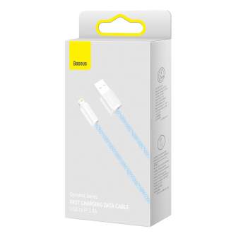 Kabeļi - Baseus Dynamic cable USB to Lightning, 2.4A, 2m (blue) CALD000503 - ātri pasūtīt no ražotāja