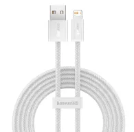Kabeļi - Baseus Dynamic cable USB to Lightning, 2.4A, 2m (White) CALD000502 - быстрый заказ от производителяKabeļi - Baseus Dynamic cable USB to Lightning, 2.4A, 2m (White) CALD000502 - быстрый заказ от производителя