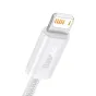 Kabeļi - Baseus Dynamic cable USB to Lightning, 2.4A, 2m (White) CALD000502 - ātri pasūtīt no ražotāja