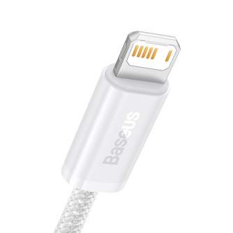 Cables - Baseus Dynamic cable USB to Lightning, 2.4A, 2m (White) CALD000502 - quick order from manufacturer