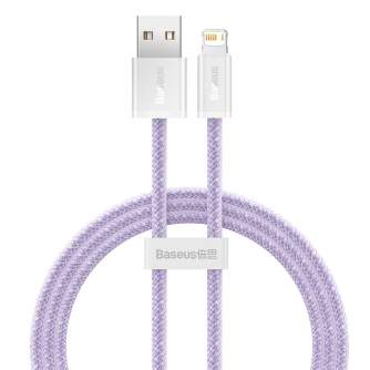 Kabeļi - Baseus Dynamic cable USB to Lightning, 2.4A, 1m (purple) CALD000405 - ātri pasūtīt no ražotāja