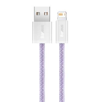 Кабели - Baseus Dynamic cable USB to Lightning, 2.4A, 1m (purple) CALD000405 - быстрый заказ от производителя