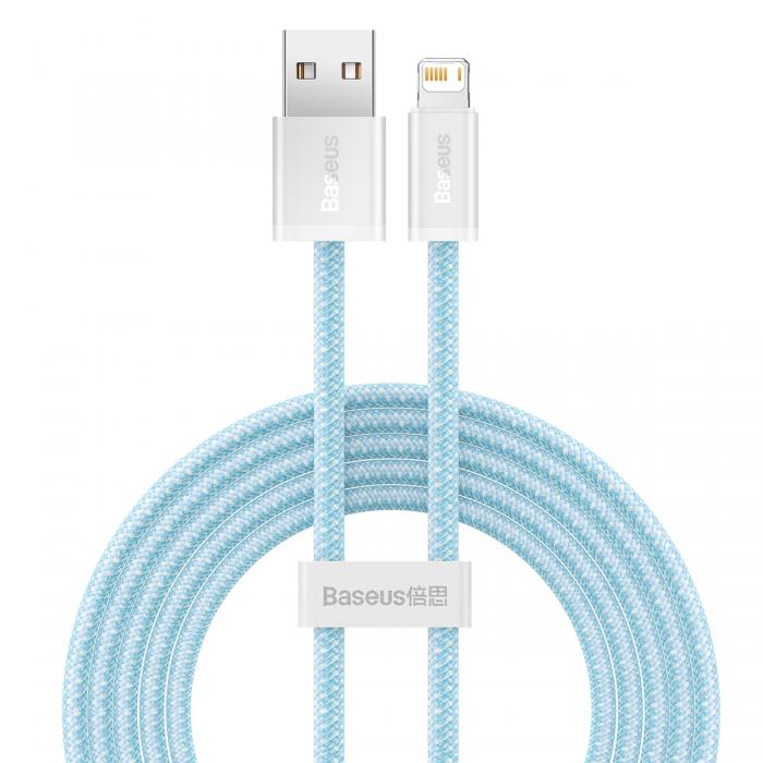 Kabeļi - Baseus Dynamic cable USB to Lightning, 2.4A, 1m (blue) CALD000403 - ātri pasūtīt no ražotāja