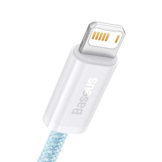 Kabeļi - Baseus Dynamic cable USB to Lightning, 2.4A, 1m (blue) CALD000403 - ātri pasūtīt no ražotāja