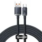 Kabeļi - Baseus Crystal Shine cable USB to USB-C, 100W, 1.2m (black) CAJY000401 - ātri pasūtīt no ražotāja