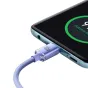 Cables - Baseus Crystal Shine cable USB-C to USB-C, 100W, 1.2m (purple) CAJY000605 - quick order from manufacturer