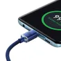 Kabeļi - Baseus Crystal Shine cable USB-C to USB-C, 100W, 2m (blue) CAJY000703 - ātri pasūtīt no ražotāja