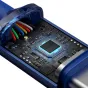 Kabeļi - Baseus Crystal Shine cable USB-C to USB-C, 100W, 2m (blue) CAJY000703 - ātri pasūtīt no ražotāja