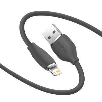 Кабели - Baseus Jelly cable USB to Lightning, 2,4A, 1,2m (black) CAGD000001 - быстрый заказ от производителя