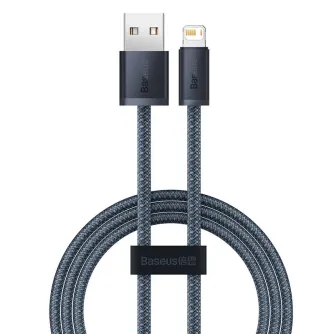 Datu Kabeļi - Baseus Dynamic Series cable USB to Lightning, 2.4A, 1m (gray) CALD000416 - ātri pasūtīt no ražotāja