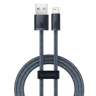 Cables - Baseus Dynamic Series cable USB to Lightning, 2.4A, 2m (gray) CALD000516 - quick order from manufacturer