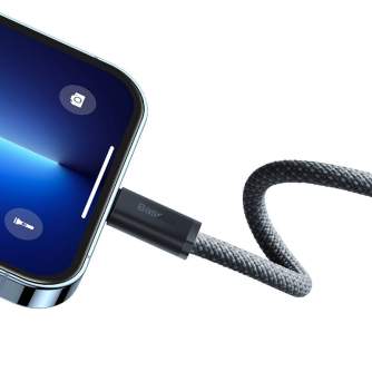 Кабели - Baseus Dynamic Series cable USB-C to Lightning, 20W, 1m (gray) CALD000016 - быстрый заказ от производителя
