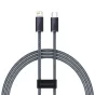 Cables - Baseus Dynamic Series cable USB-C to Lightning, 20W, 2m (gray) CALD000116 - quick order from manufacturer