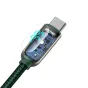 Больше не производится - Baseus Display Cable USB to Type-C, 66W, 2m (green) CASX020106