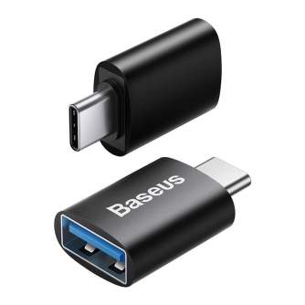 Sortimenta jaunumi - Baseus Ingenuity USB-C to USB-A adapter OTG (Black) ZJJQ000001 - ātri pasūtīt no ražotāja