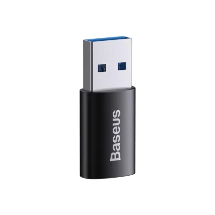 Baseus Ingenuity USB-A to USB-C adapter OTG (black) ZJJQ000101