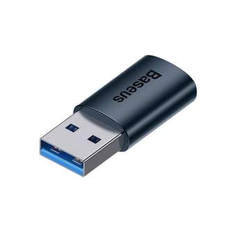 Новые товары - Baseus Ingenuity USB-A to USB-C adapter OTG (blue) ZJJQ000103 - быстрый заказ от производителя