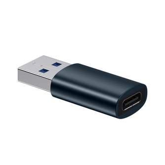Новые товары - Baseus Ingenuity USB-A to USB-C adapter OTG (blue) ZJJQ000103 - быстрый заказ от производителя