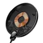Datu Kabeļi - Inductive wireless charger Baseus Digital LED 15W (black) CCED000001 - ātri pasūtīt no ražotāja