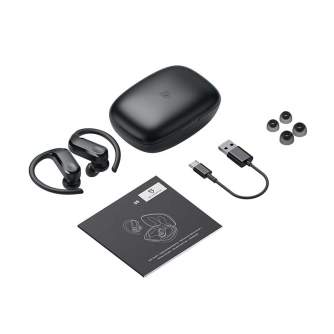 Austiņas - Earphones Soundpeats S5 (Black) S5 black - ātri pasūtīt no ražotāja