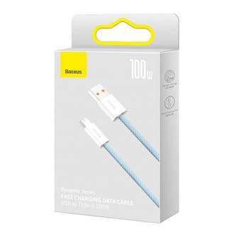 Cables - Cable USB to USB-C Baseus Dynamic Series, 100W, 2m (blue) CALD000703 - quick order from manufacturer