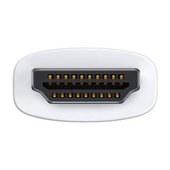 Sortimenta jaunumi - Baseus Lite Series HDMI to VGA adapter without audio (white) WKQX010002 - ātri pasūtīt no ražotāja
