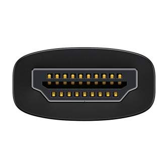 Signāla kodētāji, pārveidotāji - Baseus Lite Series HDMI to VGA adapter without audio (black) WKQX010001 - ātri pasūtīt no ražotāja