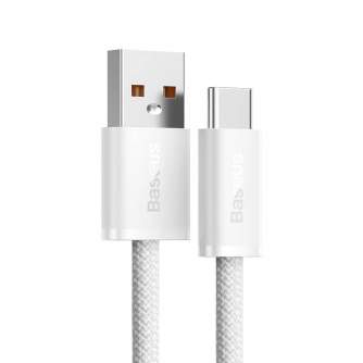 Cables - Cable USB to USB-C Baseus Dynamic Series, 100W, 2m (white) CALD000702 - quick order from manufacturer