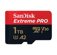 Memory Cards - Memory card SANDISK EXTREME PRO microSDXC 1TB 200/140 MB/s UHS-I U3 (SDSQXCD-1T0 - quick order from manufacturerMemory Cards - Memory card SANDISK EXTREME PRO microSDXC 1TB 200/140 MB/s UHS-I U3 (SDSQXCD-1T0 - quick order from manufacturer