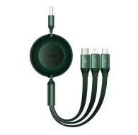 Kabeļi - Baseus Bright Mirror 3, USB 3-in-1 cable for micro USB / USB-C / Lightning - ātri pasūtīt no ražotājaKabeļi - Baseus Bright Mirror 3, USB 3-in-1 cable for micro USB / USB-C / Lightning - ātri pasūtīt no ražotāja