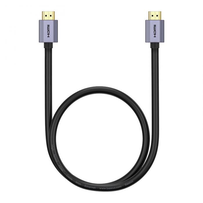 Sortimenta jaunumi - Baseus High Definition Series HDMI Cable, 8K 1m (Black) WKGQ020001 - ātri pasūtīt no ražotāja