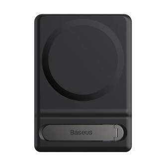 Telefonu statīvi - Baseus Foldable Magnetic swivel stand holder for iPhone MagSafe (black) LUXZ010001 - ātri pasūtīt no ražotāja