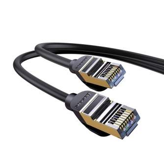 Sortimenta jaunumi - Baseus Ethernet RJ45, 10Gbps, 0.5m network cable (black) WKJS010001 - ātri pasūtīt no ražotāja