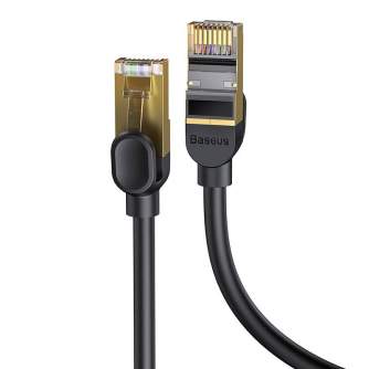 Sortimenta jaunumi - Baseus Ethernet RJ45, 10Gbps, 1m network cable (black) WKJS010101 - ātri pasūtīt no ražotāja