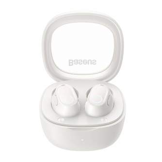 Headphones - Wireless headphones Baseus Bowie WM02 TWS, Bluetooth 5.0 (white) NGTW180002 - quick order from manufacturer