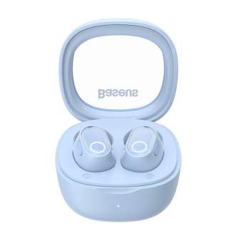 Headphones - Wireless headphones Baseus Bowie WM02 TWS, Bluetooth 5.0 (blue) NGTW180003 - quick order from manufacturer