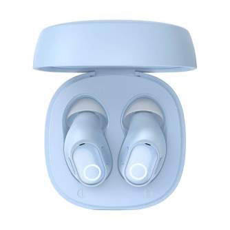 Headphones - Wireless headphones Baseus Bowie WM02 TWS, Bluetooth 5.0 (blue) NGTW180003 - quick order from manufacturer