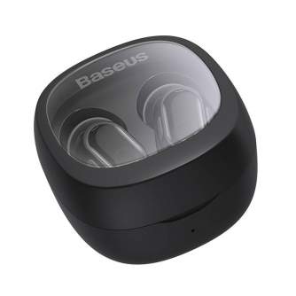 Austiņas - Wireless headphones Baseus Bowie WM02 TWS, Bluetooth 5.0 (black) NGTW180101 - ātri pasūtīt no ražotāja