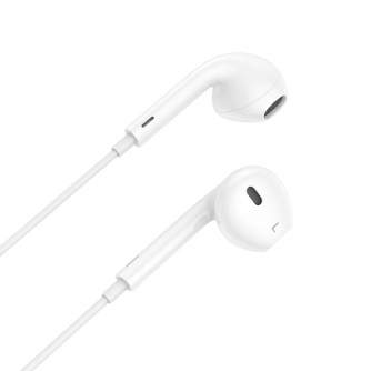 Austiņas - Wired in-ear headphones Vipfan M09 (white) EP-M9 - ātri pasūtīt no ražotāja