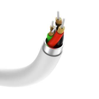 Новые товары - Cable Vipfan L10 Lightning to Lightning + mini jack 3.5mm AUX, 10cm (biały) L10 - быстрый заказ от производителя